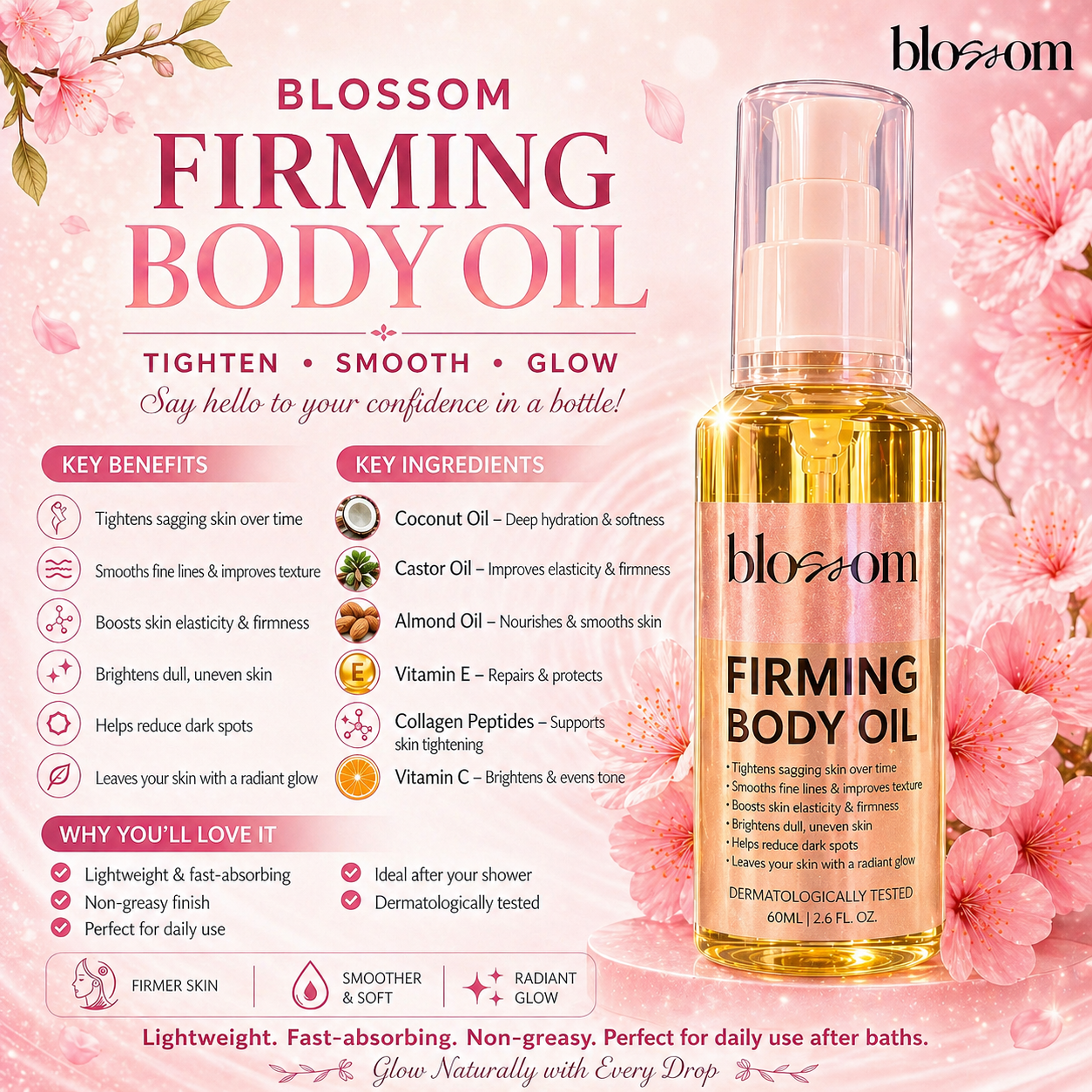 Firming Body Oil